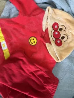 アンパンマン フード付きパジャマ 赤