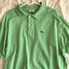 French LACOSTE ラコステ 5191 鹿の子 半袖 ポロシャツ