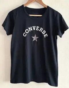 レディース　コンバース　CONVERSE 半袖　Tシャツ 濃紺　ネイビー Lのサムネイル