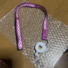 福島ファイヤーボンズ ネックストラップ リール付き