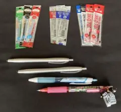【未使用品】文具まとめ売り シャープペンシル ボールペン 替芯 各種
