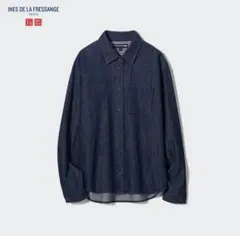 UNIQLO イネス Ines de la Fressange デニムシャツ