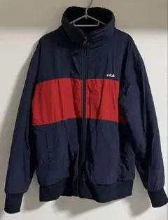リバーシブルブルゾン　ボアジャケット　FILA