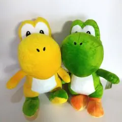 スーパーマリオ 特大サイズ ぬいぐるみ ヨッシー 全2種