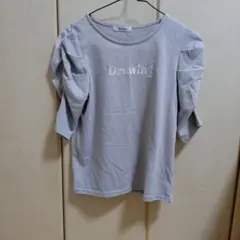 INGNI グレー パフスリーブ Tシャツ