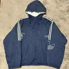 adidas 80s 万国旗タグ ナイロンジャケット ヘヴィーアウター y2k