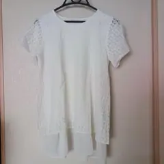 earth music&ecology レースレイヤードチュニック