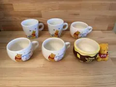 プーさんカップ６個セット