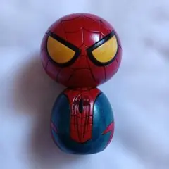 スパイダーマン　卯三郎こけし　限定モデル　非売品　マーベル　フィギュア