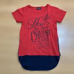 CHUBBY GANG 赤 Tシャツ 120