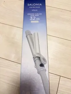 【限定カラー新品】SALONIA カールヘアアイロン32mm 海外使用OK