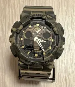 極上品】G−SHOCK GA-100CM-5AJFカモフラージュシリーズ - メルカリ
