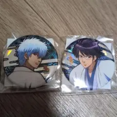 銀魂　J-world 缶バッジ 2個セット