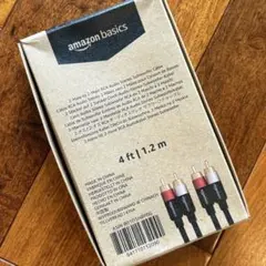 Amazon Basics RCAオーディオケーブル 1.2m 2オス-2オスのサムネイル