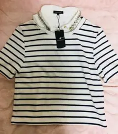 LOVELESS ボーダーカットソー【新品】のサムネイル