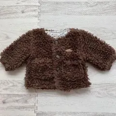 Sophitica ブラウン フリース アウター 80cm