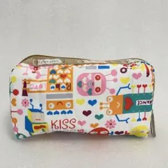 希少 美品 LeSportsac ハワイ限定柄 ロボラブ ミニポーチ