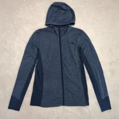 ノースフェイス フルジップパーカー 薄手【L】ネイビー