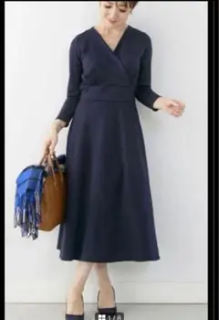 Liala×PG ￼＊ポンチカシュクールワンピース