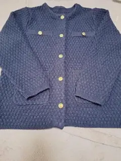 JUSGLITTY ツイードニットジャケット　サイズ１