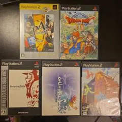 PS2ソフト5本セット（ペルソナ4等）
