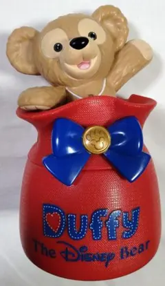 フィギュア付き容器 ダッフィー 赤