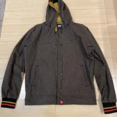 55DSL 55ディーゼル　中綿　ジャケット　フード　ダークブラウン　M