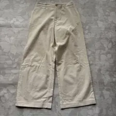 ♡*♪様 コーデュロイ ワイドパンツ Fサイズ アイボリー