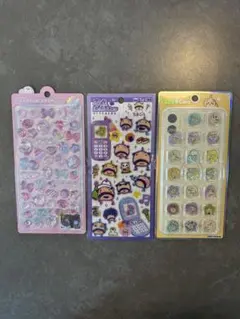 【正規品3点セット】ボンボンドロップシール　キラコロシール　平成ハッピーフォン