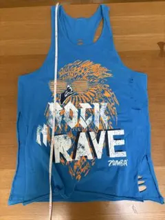 ZUMBA 正規品 ブルー タンクトップ