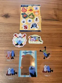 【お得用】スンスン　スシロー ステッカー・ピック　まとめ