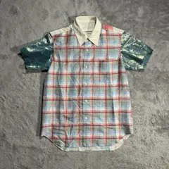 AD1998 90s archive 異素材半袖シャツのサムネイル