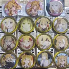藤田ことね 和紙風缶バッジ 9点 作務衣 学マスx極楽湯コラボ～氷煌の湯