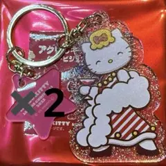 ハローキティ母　 ルミネ　クリスマス アクリルキーホルダー　2個セットのサムネイル