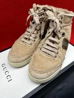 GUCCI ❣️ シェリーライン 　　　　　　ムートンブーツスニーカー