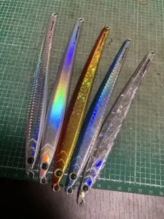 ジグパラ　ロング　バーチカル　400g 3本 ジグパラ ロング バーチカル 400g 3本セット - メルカリ