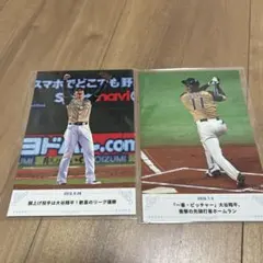 日本ハムファイターズ ・ 大谷翔平選手・ フォトカード