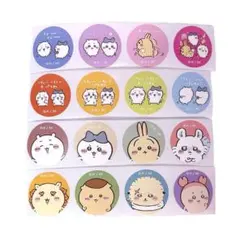 ⭐️新品未使用⭐️ちいかわロールシール16枚セット✨ハチワレ・うさぎ・モモンガ入り♪