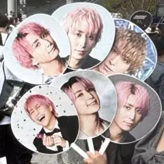 【美品】SnowMan 佐久間大介 うちわ まとめ売り6枚