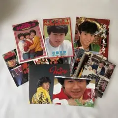 近藤真彦　コンサートパンフレット　ポスター　切り抜きセットのサムネイル