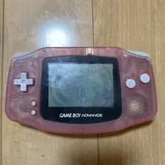 GAME BOY ADVANCE 本体 クリアピンク　ジャック品