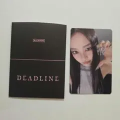 BLACKPINK ジェニ　jenni DEADLINE popup トレカ