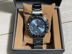 SEIKO クロノグラフ アイスブルー文字盤 腕時計