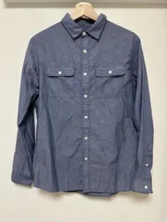 ノースフェイス シャツ M ブルー THE NORTH FACE