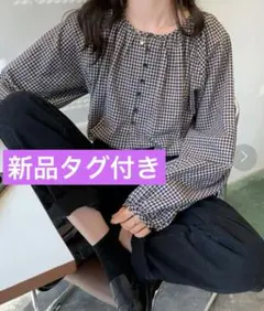 ABITOKYO チェックブラウスのサムネイル