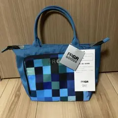 【新品・タグ付】PRGR チェック柄トートバッグ