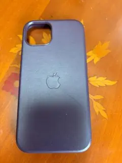 Apple iPhone13 レザーケース パープルのサムネイル