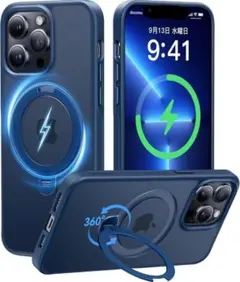 CASEKOO iPhone 14 Pro Max 用 磁力 米軍MIL規格