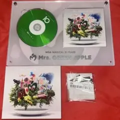 Mrs. GREEN APPLE 10 YEARS CDと飾る板