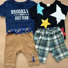 男の子 80センチ まとめ売り 春夏 半袖 短パン ベビー 子供服